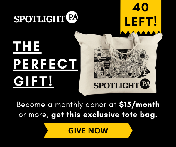 Donate to Spotlight PA, Get an Exclusive Tote Bag Donate to Spotlight PA, Get an Exclusive Tote Bag
